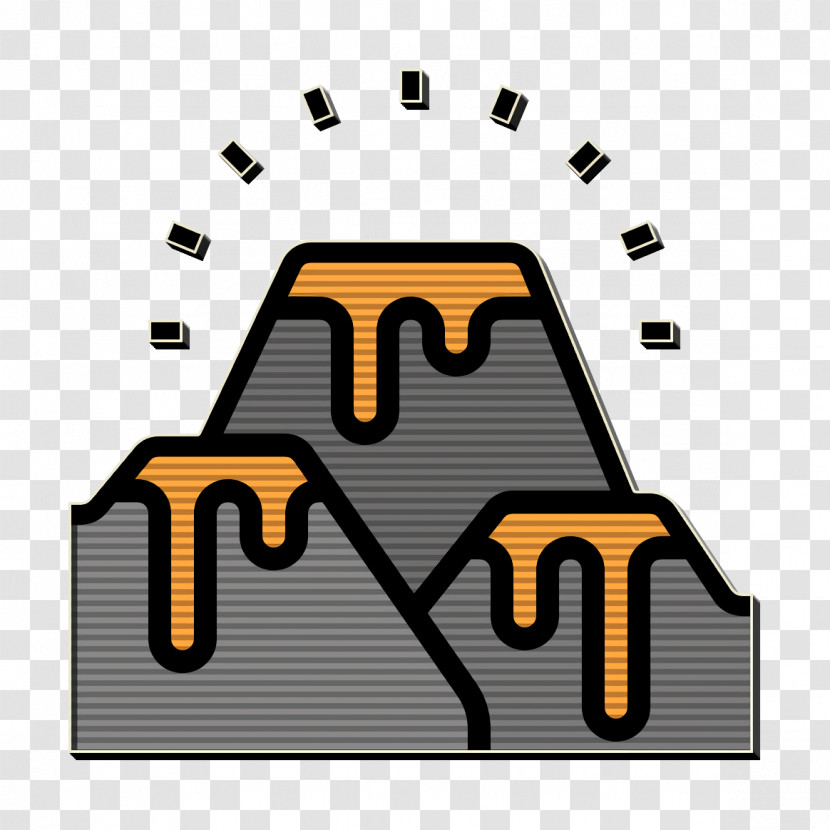 Global Warming Icon Volcano Icon Lava Icon Transparent PNG