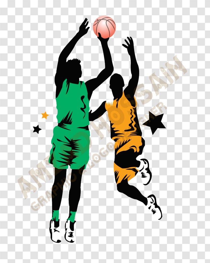 Jumpman Slam Dunk Basketball Vector Graphics Sports - Logo Transparent PNG