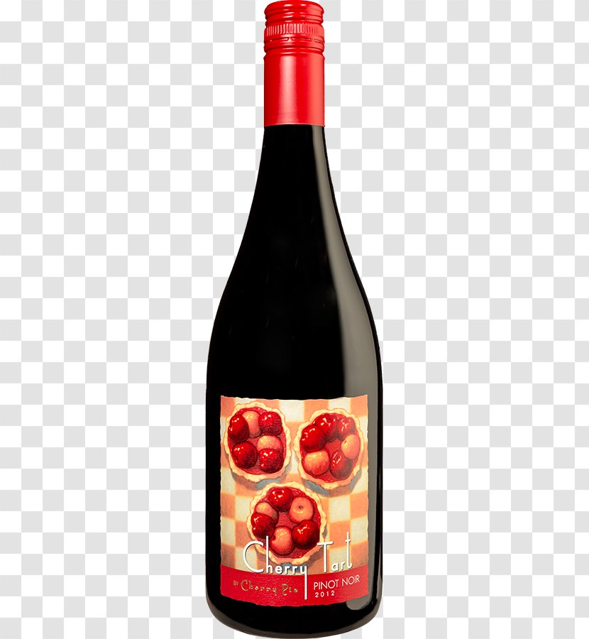 Pinot Noir Red Wine Tart Liqueur - Sour Cherry Transparent PNG