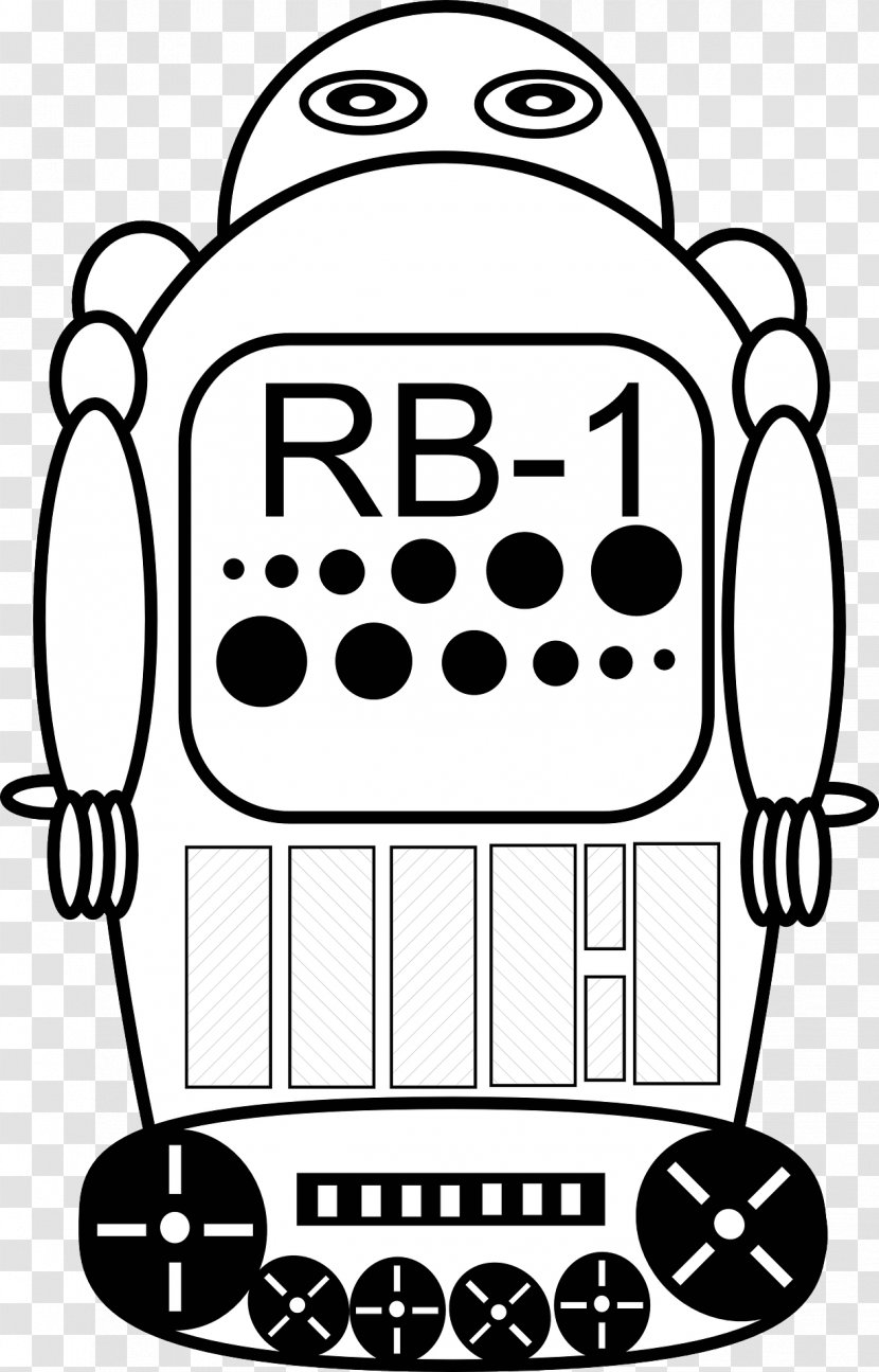 Robotics Clip Art - Humanoid Robot - Clipart Transparent PNG