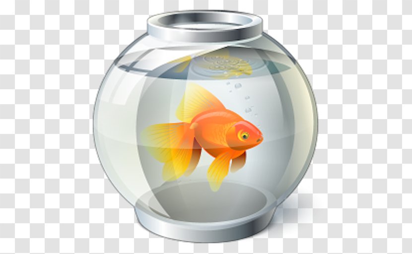 Goldfish Bowl - Bitmap - Fish Transparent PNG