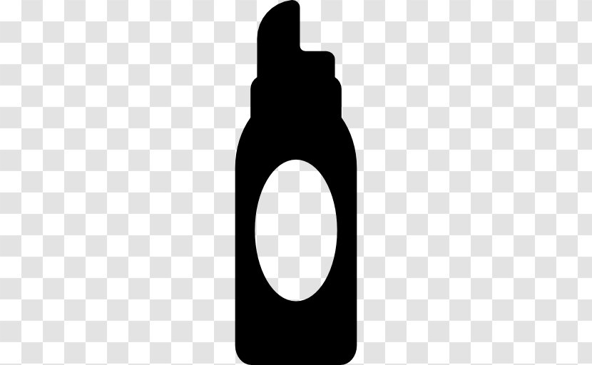Bottle Font - Silhouette Transparent PNG