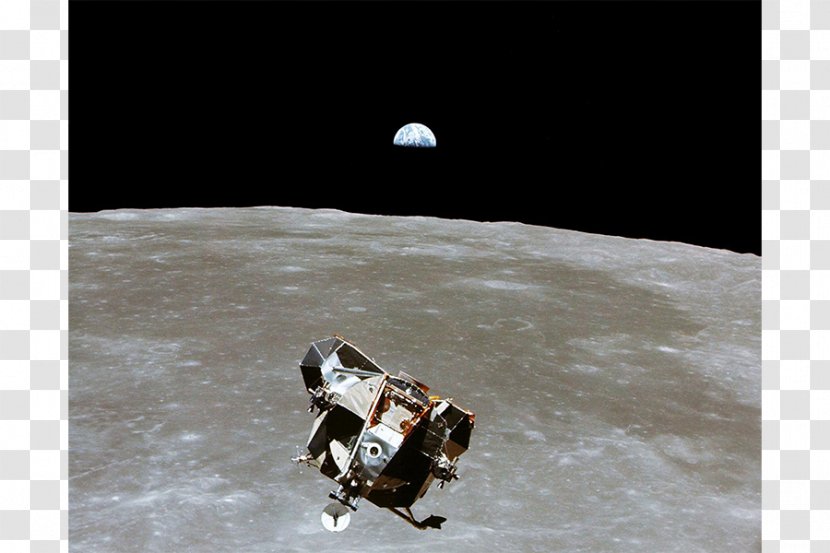 Apollo 11 Program Earthrise - Earth Transparent PNG