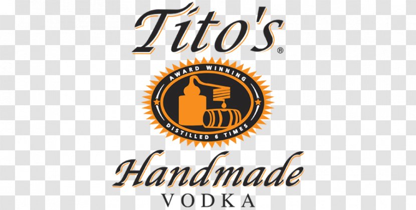 Tito's Vodka Logo Font Brand - Bottle - St. Patrick Celebration Transparent PNG