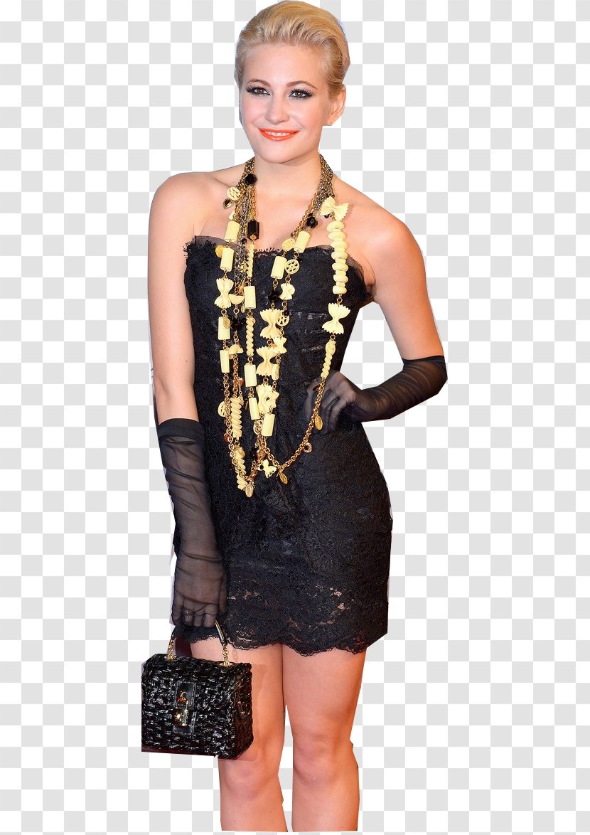 Pixie Lott Model Little Black Dress Fashion - Cocktail Transparent PNG