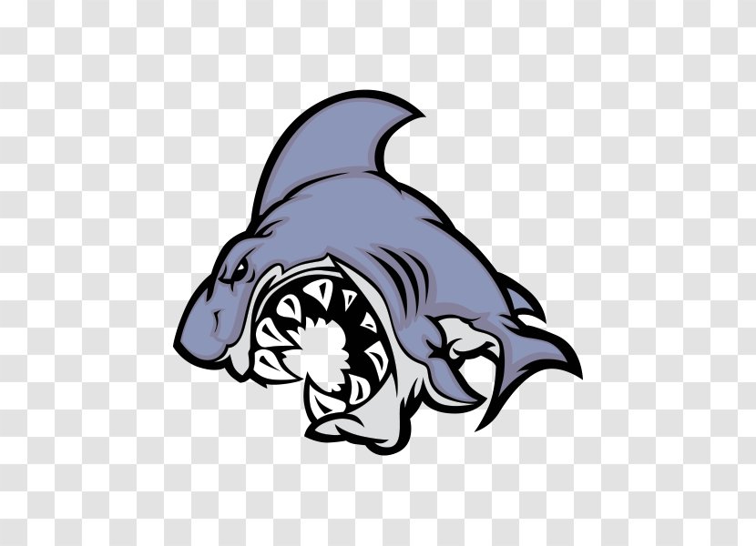Shark Logo Clip Art - Great White Transparent PNG