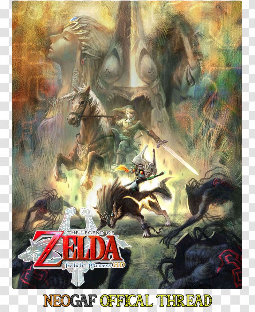 The Legend Of Zelda: Twilight Princess HD Wii Link GameCube - Video Game Software - Zelda Transparent PNG