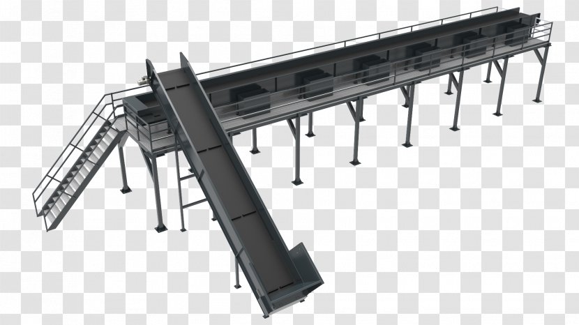 Machine Conveyor Belt System Manufacturing Bulk Cargo - Mode Of Transport Transparent PNG