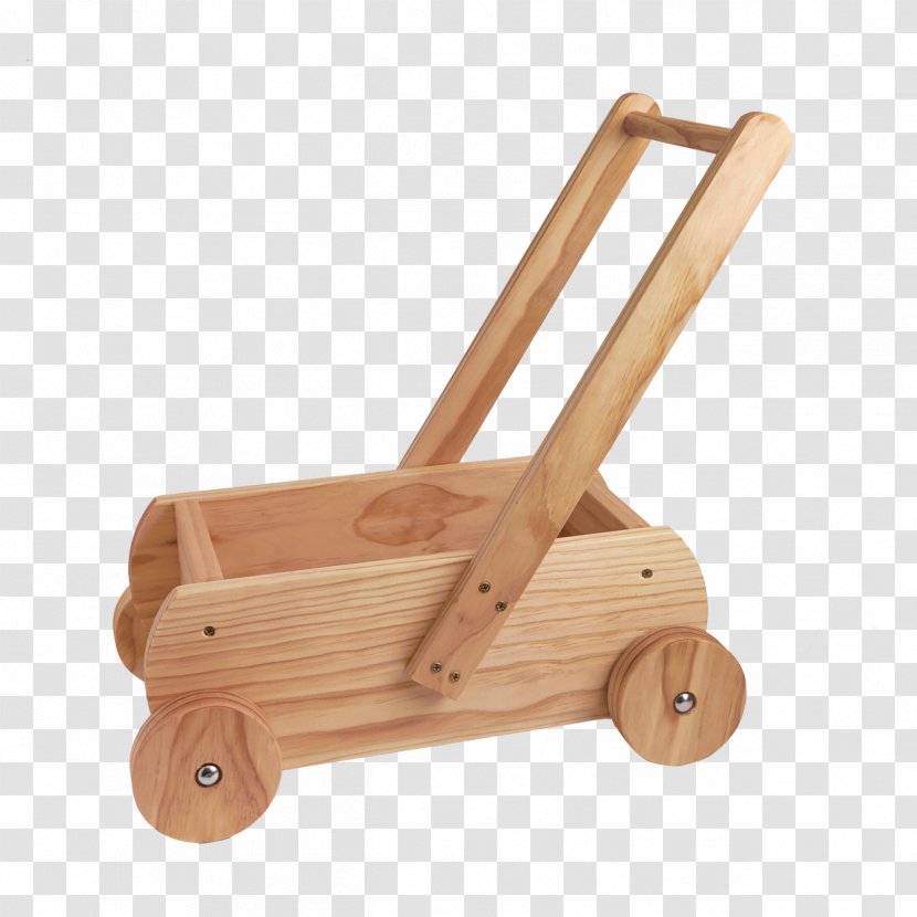 Cart Wood Toy Trolley - Baby Transport Transparent PNG
