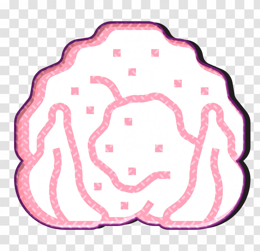 Food And Restaurant Icon Cauliflower Icon Fruit And Vegetable Icon Transparent PNG