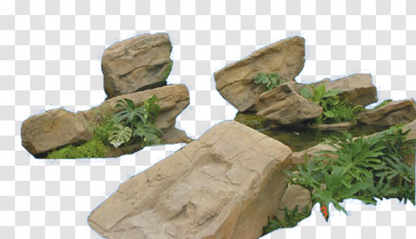 Rock Stone Landscape Park - Garden Transparent PNG