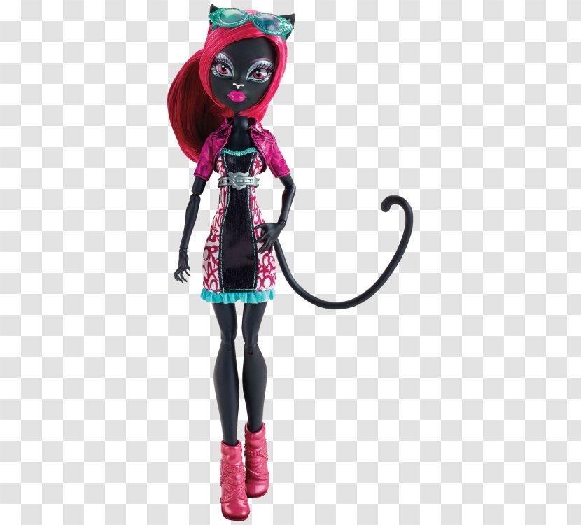 Monster High Friday The 13th Catty Noir Doll Toy Draculaura - Boo York Transparent PNG