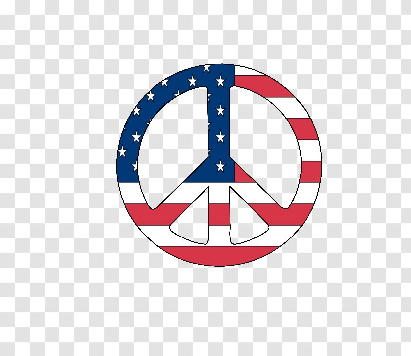Flag Of The United States T-shirt Peace Symbols - Us Graphics Transparent PNG