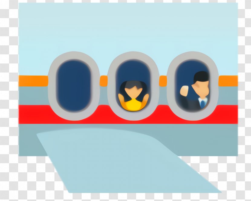 Travel Passenger - Aircraft Cabin - Rectangle Logo Transparent PNG