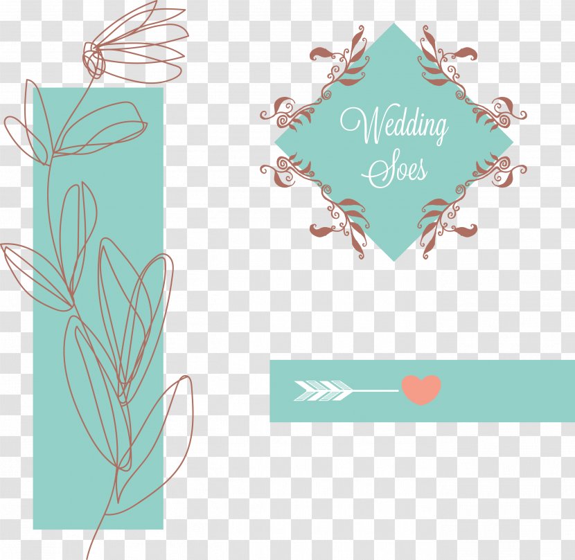 Wedding Blue - Text - Vector Label Transparent PNG