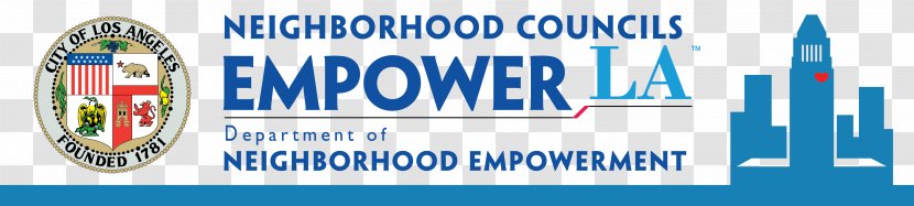 Department Of Neighborhood Empowerment Logo Banner Los Angeles County Department: Durrani Timur MD - Text Transparent PNG