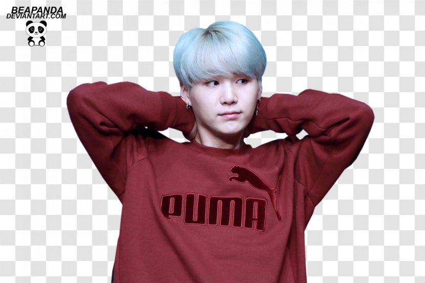 BTS Musician K-pop Puma Desktop Wallpaper - Male - Suga Transparent PNG