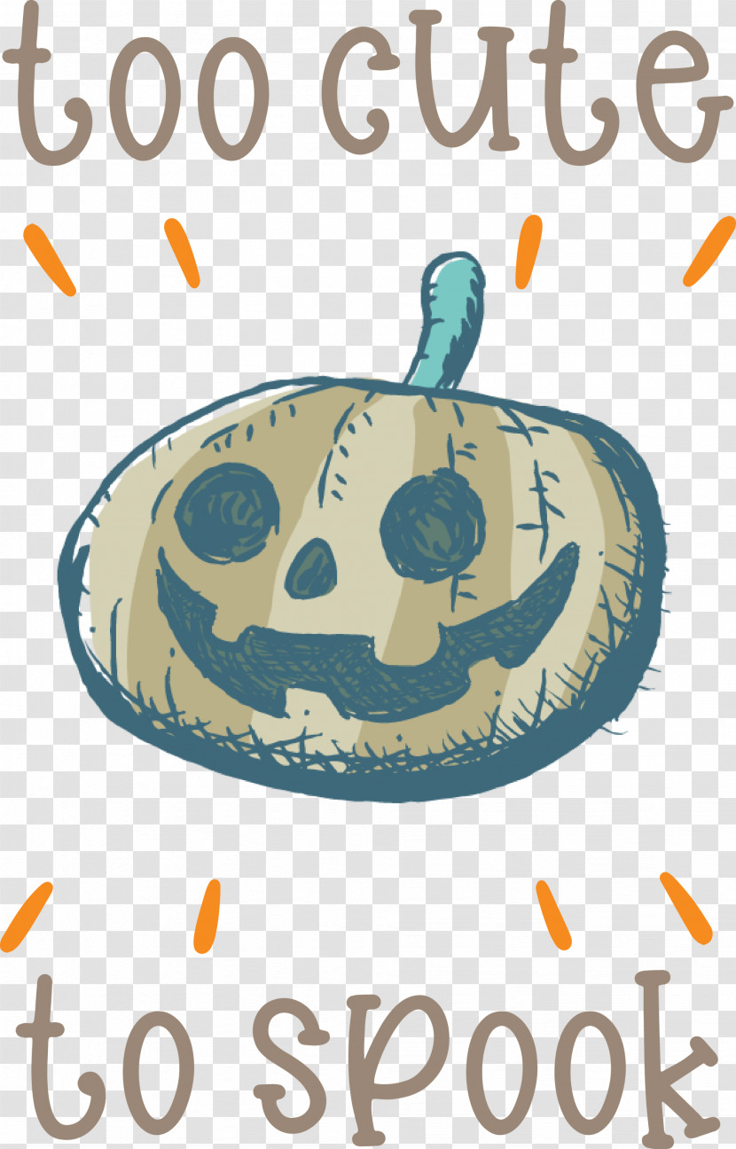 Halloween Too Cute To Spook Spook Transparent PNG