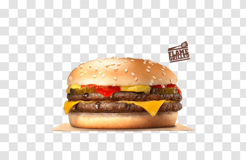 Whopper Cheeseburger Hamburger Big King Bacon - Recipe - Burger Transparent PNG