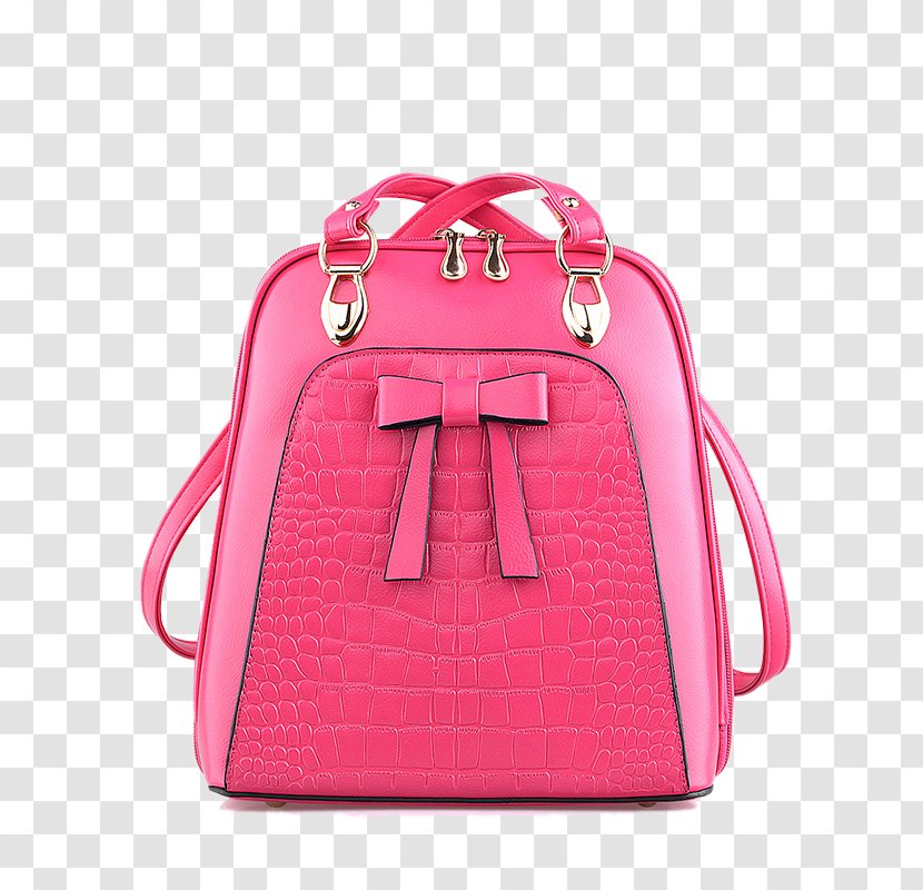 Handbag Zipper Backpack Shoelace Knot - Shoulder Bag - Bow Double Transparent PNG