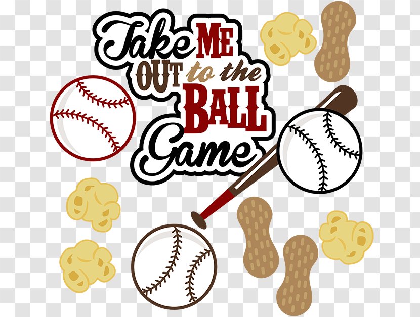Chicago Cubs Take Me Out To The Ball Game Baseball Clip Art - T-Ball Cliparts Transparent PNG