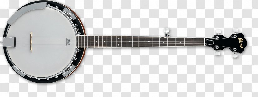 Banjo Guitar Ibanez B50 String Instruments - Watercolor - Musical Transparent PNG