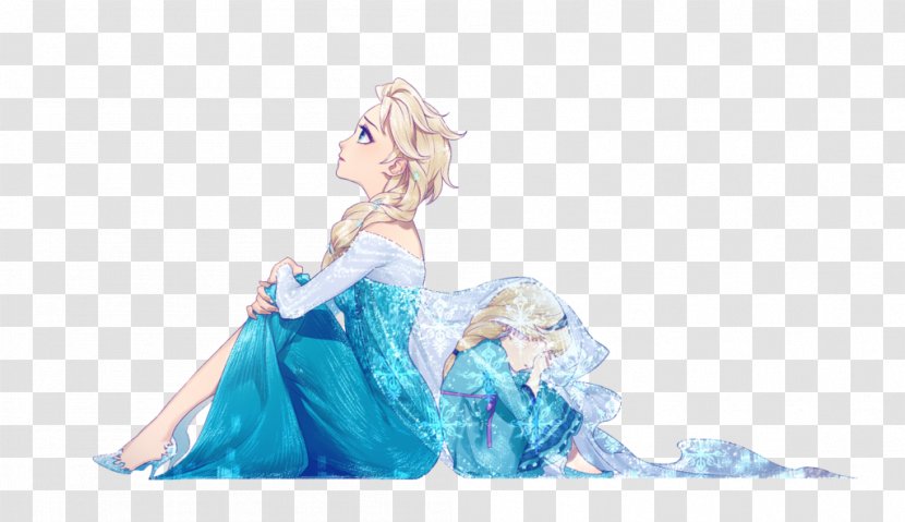Elsa YouTube The Snow Queen Desktop Wallpaper - Silhouette Transparent PNG