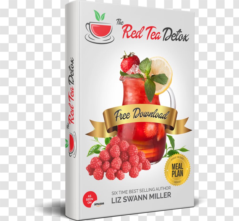 The Red Tea Detox: Recipe Melt Stubborn Body Fat Green Detoxification Rooibos - Strawberries Transparent PNG