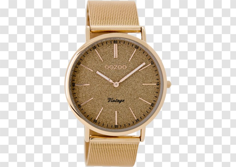 Watch Gold Clock Strap Metal - Jewellery Transparent PNG