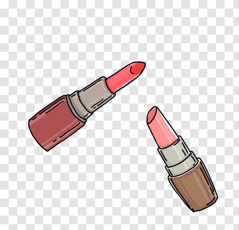 Lipstick Cosmetics Make-up - Finger - Composition Transparent PNG