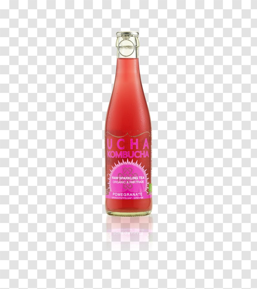 Kombucha Tea Pomegranate Juice Drink Food - Sparkling Wine - Fermented Transparent PNG