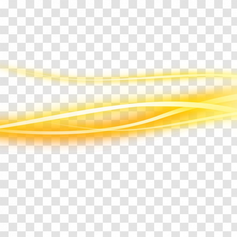 Light Symbol Arrow - Yellow - Golden Effects Free Material Transparent PNG