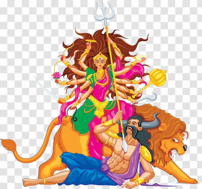 Durga Puja Ravana Rama Dussehra Navaratri Transparent PNG