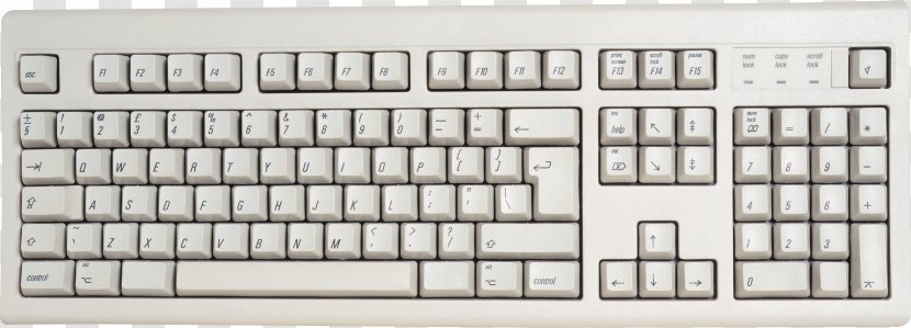 Computer Keyboard Mouse Layout - Technology - White Image Transparent PNG
