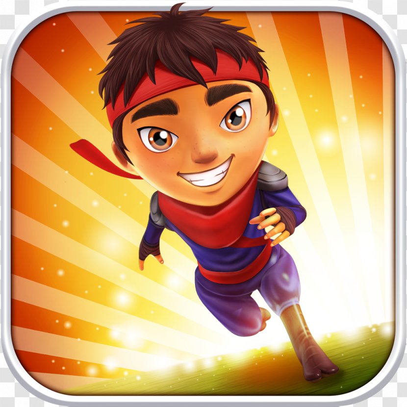 Ninja Kid Run Free - Cartoon - Fun Games Runner Game Android Video GameSubway Surfer Transparent PNG