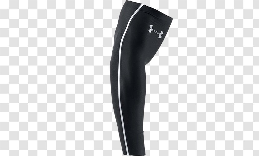Leggings Men's UA Run Reflective CoolSwitch Calf Sleeves Black LG Under Armour Tights - Silver KD Shoes Transparent PNG