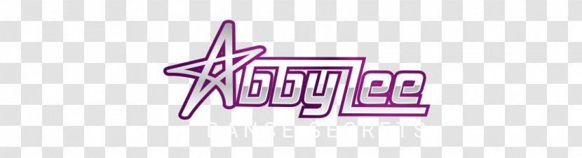 Logo Brand Font - Violet - Abby Transparent PNG