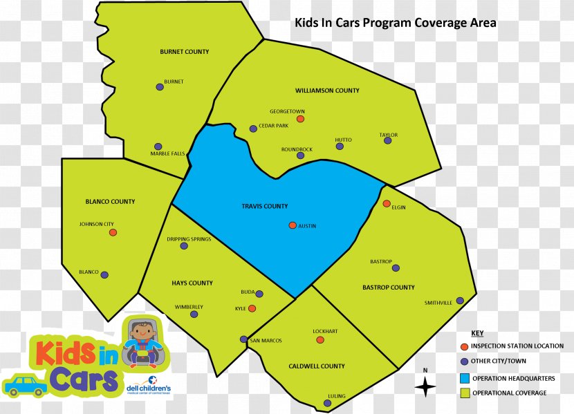 Travis County, Texas Caldwell Hays Car Williamson - Child Transparent PNG