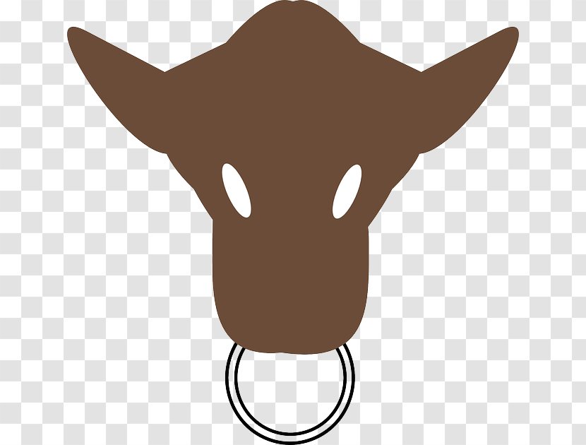 Cattle Bull Calf Clip Art - Snout Transparent PNG