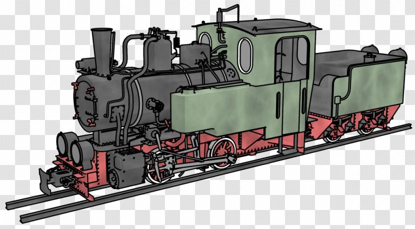 Train Rail Transport Steam Engine Locomotive Transparent PNG