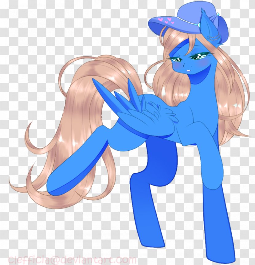 Pony Horse Equestria Daily Clip Art - Blue Transparent PNG