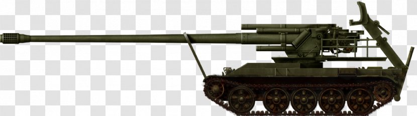 Tank Gun Turret Self-propelled Artillery - Mode Of Transport - Selfpropelled Transparent PNG