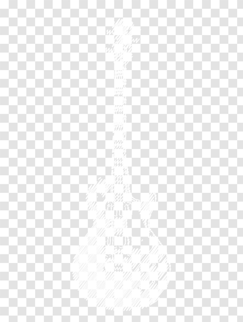 White Black Angle Area Pattern - Guitar Transparent PNG