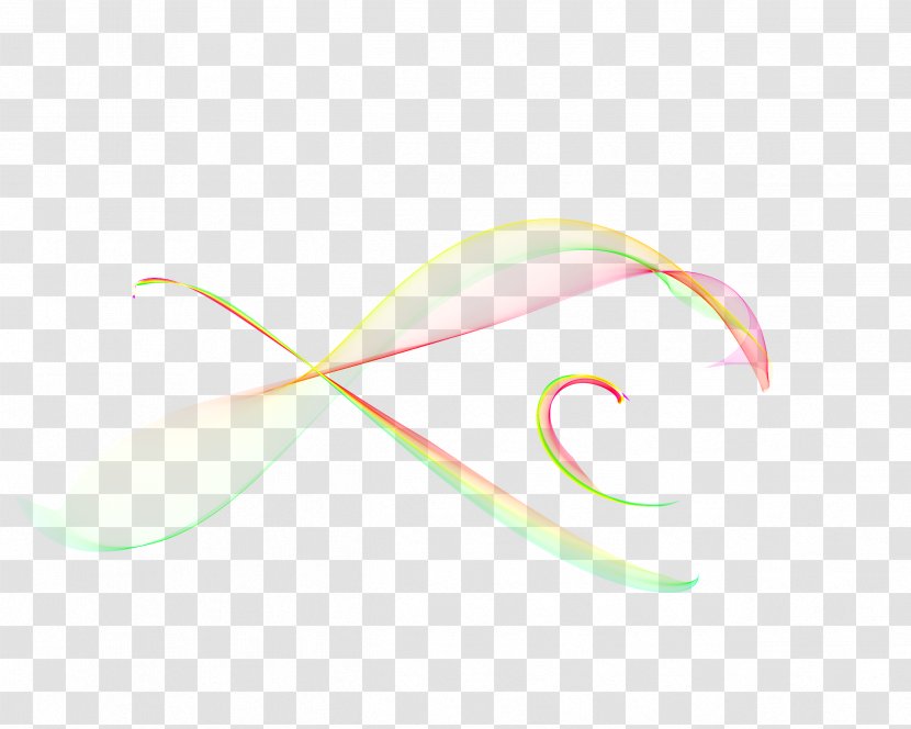 Leaf Font - Wing - Curve Lines Transparent PNG