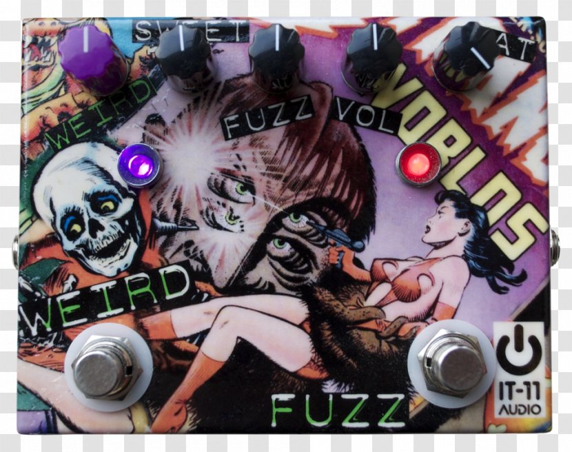 Effects Processors & Pedals Guitar Fuzzbox Pedaal Blues - It11 Audio Transparent PNG