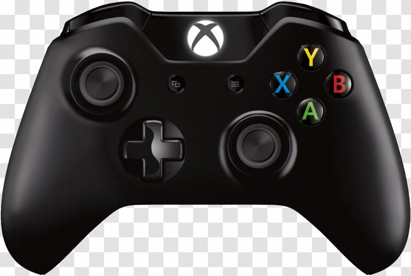 Black Xbox 360 Controller One - Game Image Transparent PNG