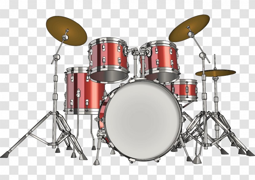 Drums Musical Instrument Percussion - Heart Transparent PNG