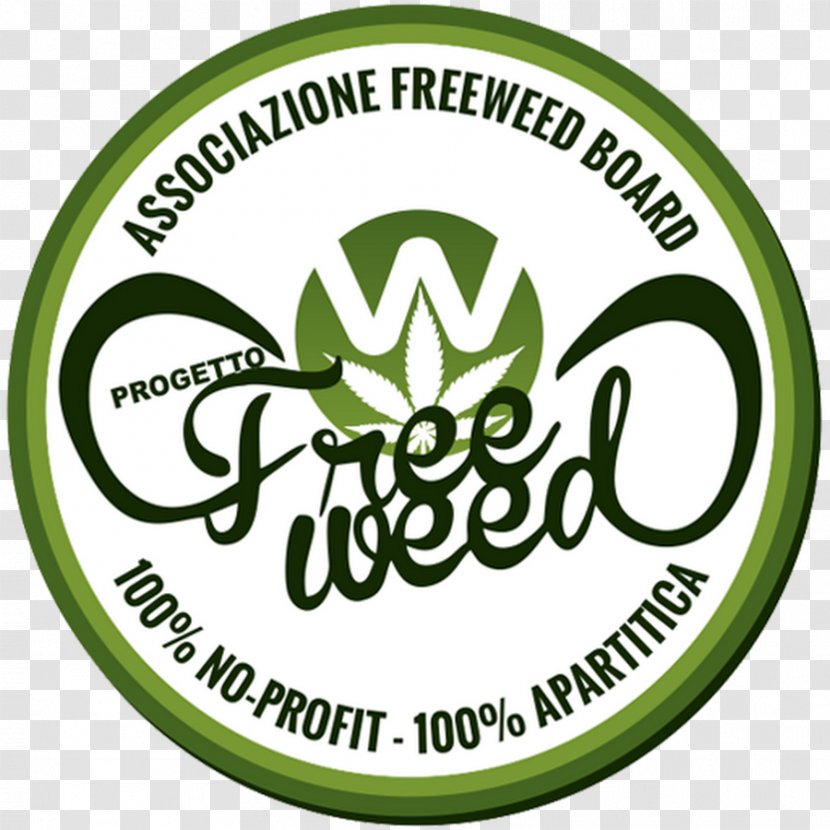 Cannabis Sativa Hemp Oil FreeWeed Board - Logo - Associazione No-Profit OrganizationLa Dolce Vita Transparent PNG