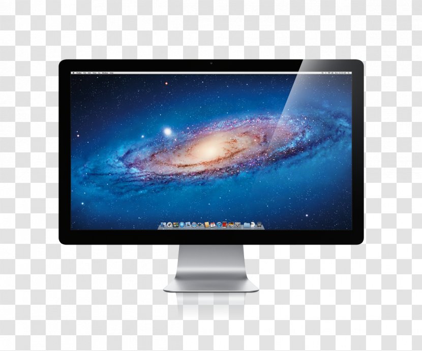 Apple Thunderbolt Display MacBook Pro Laptop Cinema - Lcd Tv Transparent PNG
