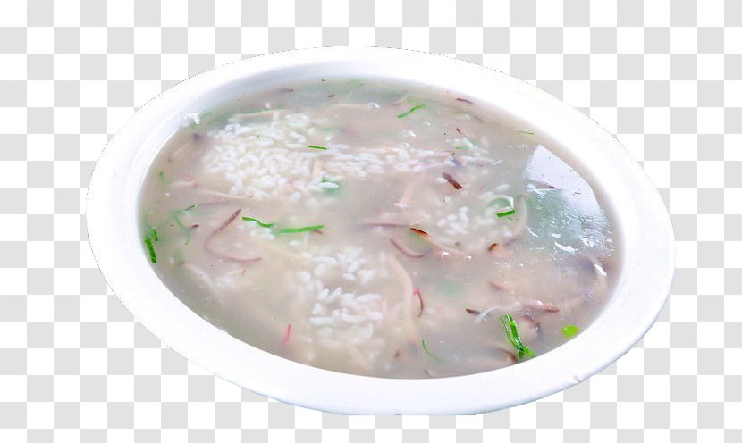 Congee Chinese Cuisine Porridge Asian Dim Sum - Assorted Mushrooms Transparent PNG